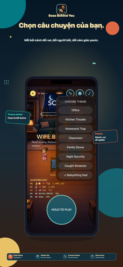 Streamer theme gameplay screenshot